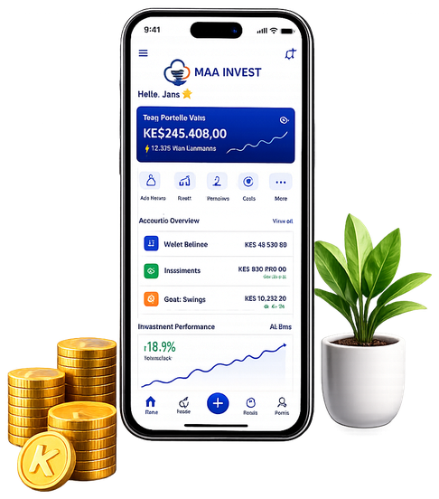 MAA INVEST Mobile App Preview